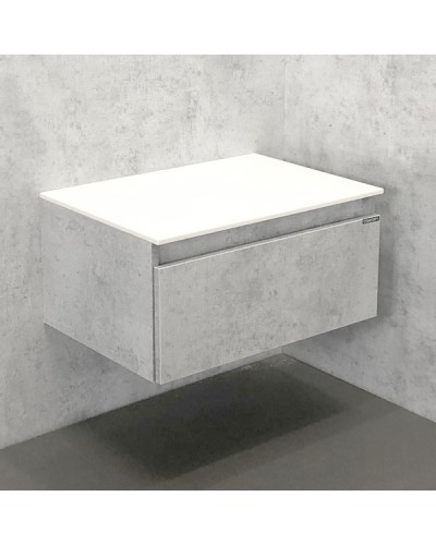 Тумба Comforty Осло 60 00-00000838 подвесная Бетон светлый