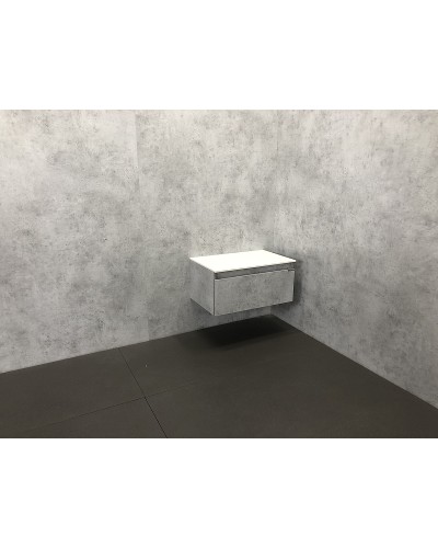 Тумба Comforty Осло 60 00-00000838 подвесная Бетон светлый