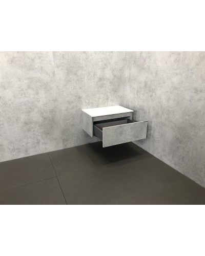 Тумба Comforty Осло 60 00-00000838 подвесная Бетон светлый
