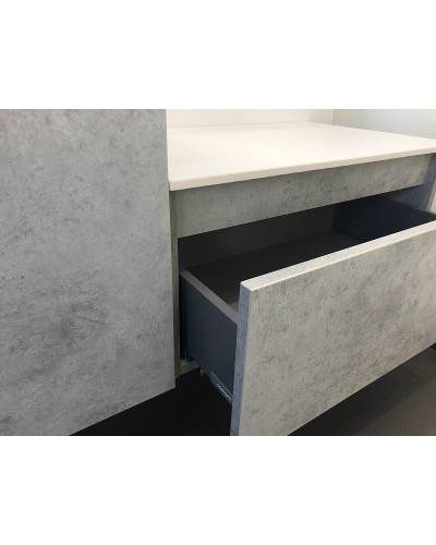 Тумба Comforty Осло 60 00-00000838 подвесная Бетон светлый