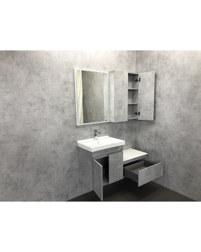 Тумба Comforty Осло 60 00-00000838 подвесная Бетон светлый