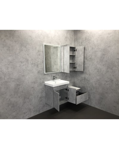 Тумба Comforty Осло 60 00-00000838 подвесная Бетон светлый