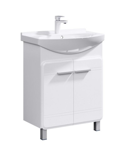 Тумба под раковину Aqwella Корсика 65 Kor.01.06 Белая