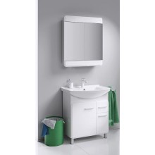 Тумба под раковину Aqwella Корсика 75 Т7м KOR0107 Белая