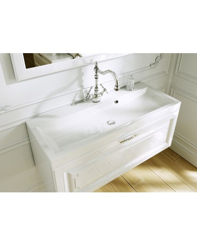 Тумба под раковину Aqwella 5 Stars Империя 80 Emp.01.08/W подвесная Белая