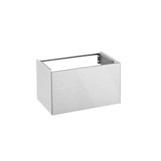 Тумба белый глянец/белое стекло 79,6 см KEUCO Royal Reflex 34060210000
