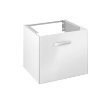 Тумба белый глянец/белое стекло 64,6 см KEUCO Royal Universe 32750210000