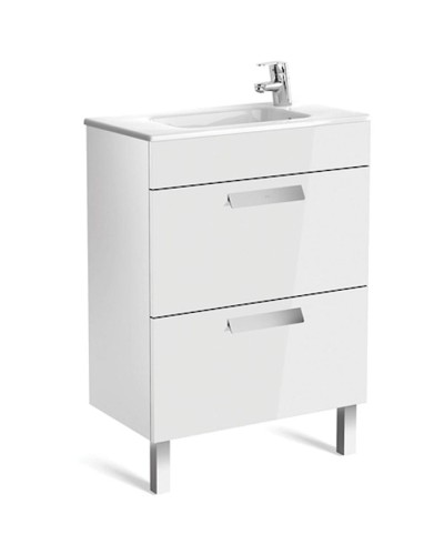 Тумба под раковину Roca Debba 60 ZRU9302708 подвесная Белая