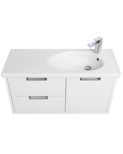 Тумба под раковину Roca Etna 100 857302806 подвесная Белый глянец