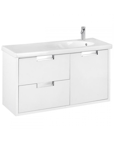 Тумба под раковину Roca Etna 100 857302806 подвесная Белый глянец