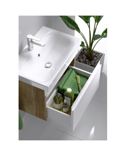 Тумба под раковину Aqwella Smart 50 SRT0105DB подвесная Дуб балтийский