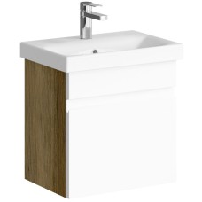 Тумба под раковину Aqwella Smart 50 SRT0105DB подвесная Дуб балтийский