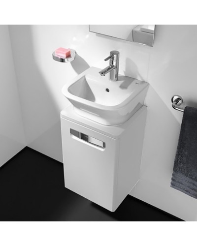 Тумба под раковину Roca The Gap 45 ZRU9302880 подвесная Белая глянцевая