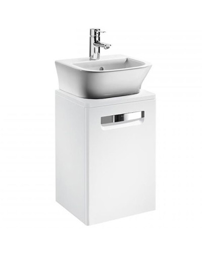 Тумба под раковину Roca The Gap 45 ZRU9302880 подвесная Белая глянцевая