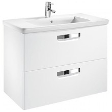 Тумба под раковину Roca The Gap 60 ZRU9302879 подвесная Белая глянцевая