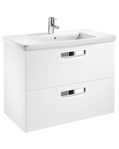 Тумба под раковину Roca The Gap 60 ZRU9302879 подвесная Белая глянцевая