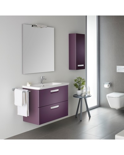 Тумба под раковину Roca The Gap 70 ZRU9302741 подвесная Фиолетовая