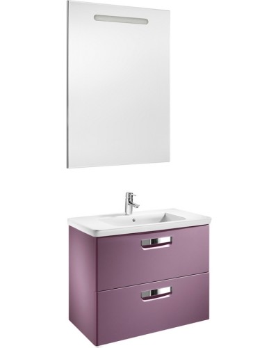 Тумба под раковину Roca The Gap 70 ZRU9302741 подвесная Фиолетовая