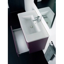 Тумба под раковину Roca The Gap 70 ZRU9302741 подвесная Фиолетовая
