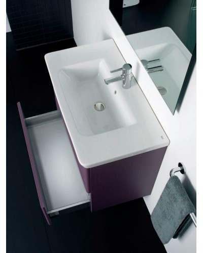 Тумба под раковину Roca The Gap 70 ZRU9302741 подвесная Фиолетовая