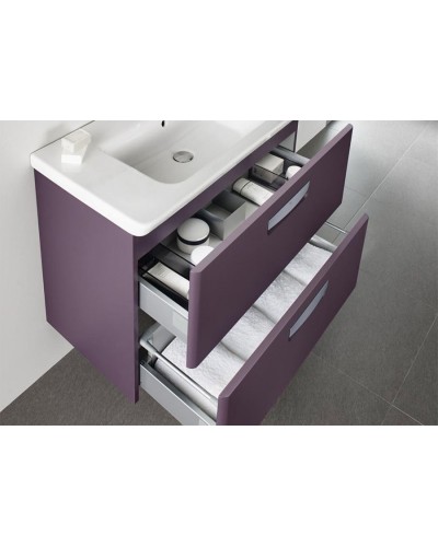 Тумба под раковину Roca The Gap 70 ZRU9302741 подвесная Фиолетовая