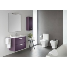 Тумба под раковину Roca The Gap 80 ZRU9302740 подвесная Фиолетовая