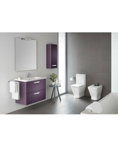 Тумба под раковину Roca The Gap 80 ZRU9302740 подвесная Фиолетовая