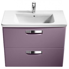 Тумба под раковину Roca The Gap 80 ZRU9302740 подвесная Фиолетовая