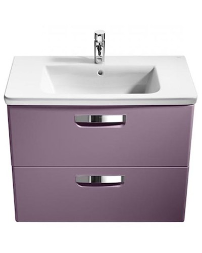 Тумба под раковину Roca The Gap 80 ZRU9302740 подвесная Фиолетовая