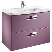 Тумба под раковину Roca The Gap 80 ZRU9302740 подвесная Фиолетовая