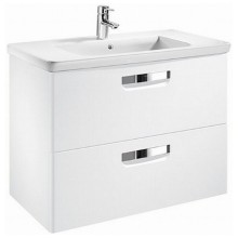 Тумба под раковину Roca The Gap 80 ZRU9302877 подвесная Белая глянцевая