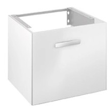 Тумба белый матовый/белое матовое стекло 64,6 см KEUCO Royal Universe 32750270000