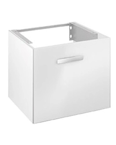 Тумба белый матовый/белое матовое стекло 64,6 см KEUCO Royal Universe 32750270000