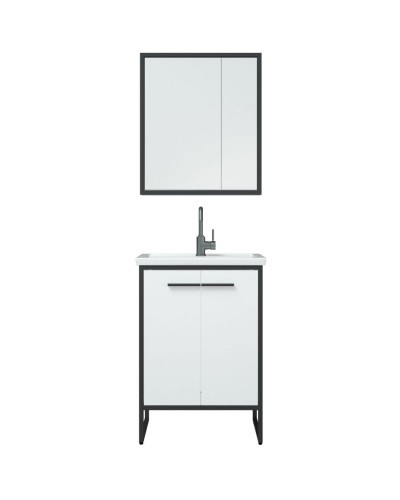 Тумба под раковину Corozo Айрон 70 SD-00000411 Белая