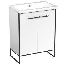Тумба под раковину Corozo Айрон 70 SD-00000411 Белая