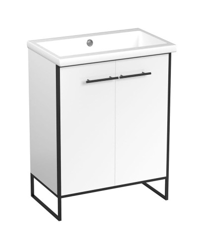 Тумба под раковину Corozo Айрон 70 SD-00000411 Белая