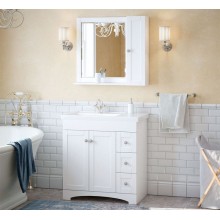 Тумба под раковину Corozo Техас 80 SD-00000323 Белая