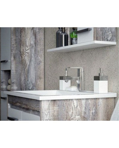 Тумба под раковину Corozo Лорена 65 SD-00000354 Антик Белая