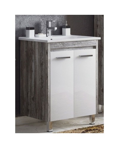 Тумба под раковину Corozo Лорена 65 SD-00000354 Антик Белая