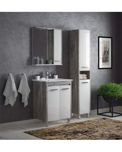 Тумба под раковину Corozo Лорена 75 SD-00000355 Антик Белая