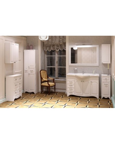 Тумба под раковину Corozo Классика 120 SD-00000370 Белая