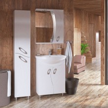 Тумба под раковину Corozo Наина 60 SD-00000320 Белая