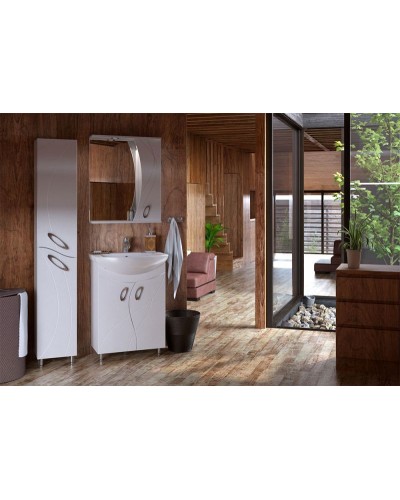 Тумба под раковину Corozo Наина 60 SD-00000320 Белая