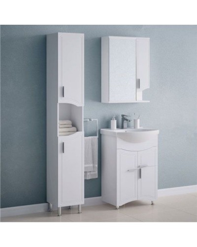 Тумба под раковину Corozo Креста 55 SD-00000353 Белая