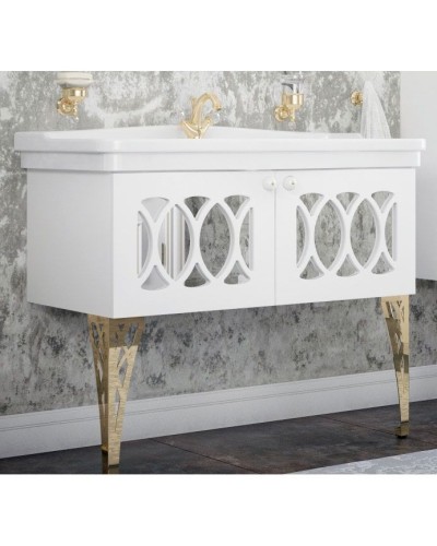 Тумба под раковину Corozo Таормина 105 SD-00000322 Белая