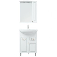 Тумба под раковину Corozo Элегия ретро 60 SD-00000010 Белая