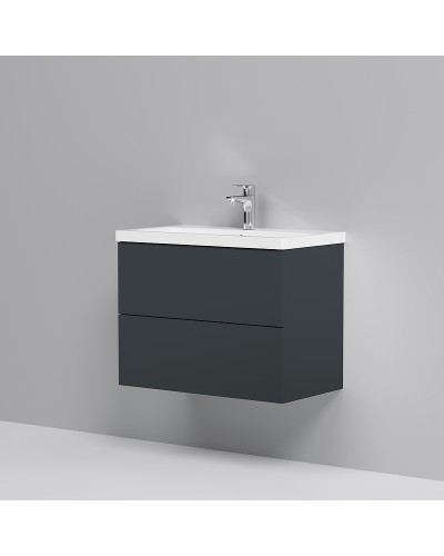 Тумба под раковину AM.PM Gem 75 M90FHX07522GM подвесная Графит матовый