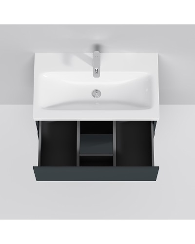 Тумба под раковину AM.PM Gem 75 M90FHX07522GM подвесная Графит матовый
