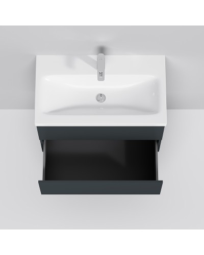 Тумба под раковину AM.PM Gem 75 M90FHX07522GM подвесная Графит матовый
