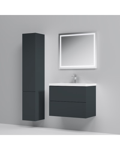 Тумба под раковину AM.PM Gem 75 M90FHX07522GM подвесная Графит матовый